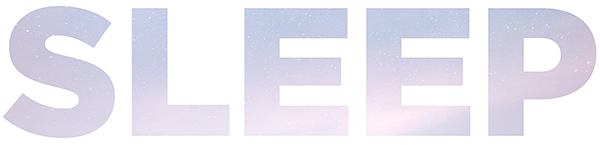 sleep logo lavender